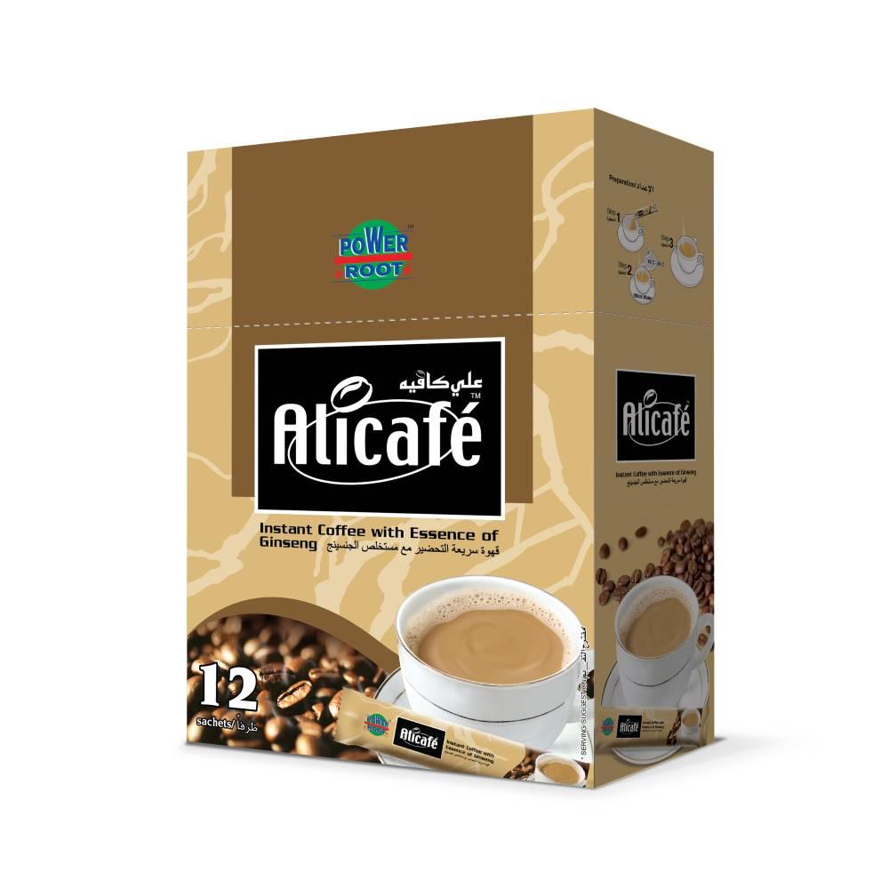 على كافيه بنكهة الجنسينج 5 في 1